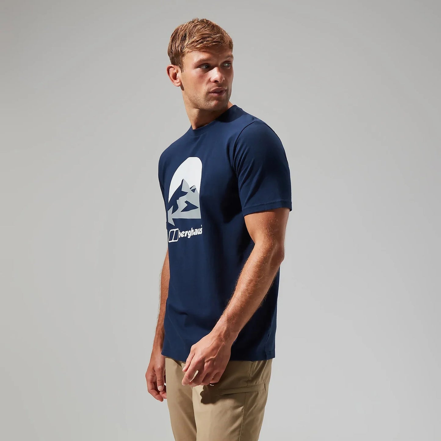 Berghaus Men's Edale MTN Short Sleeve Tee Dark Blue