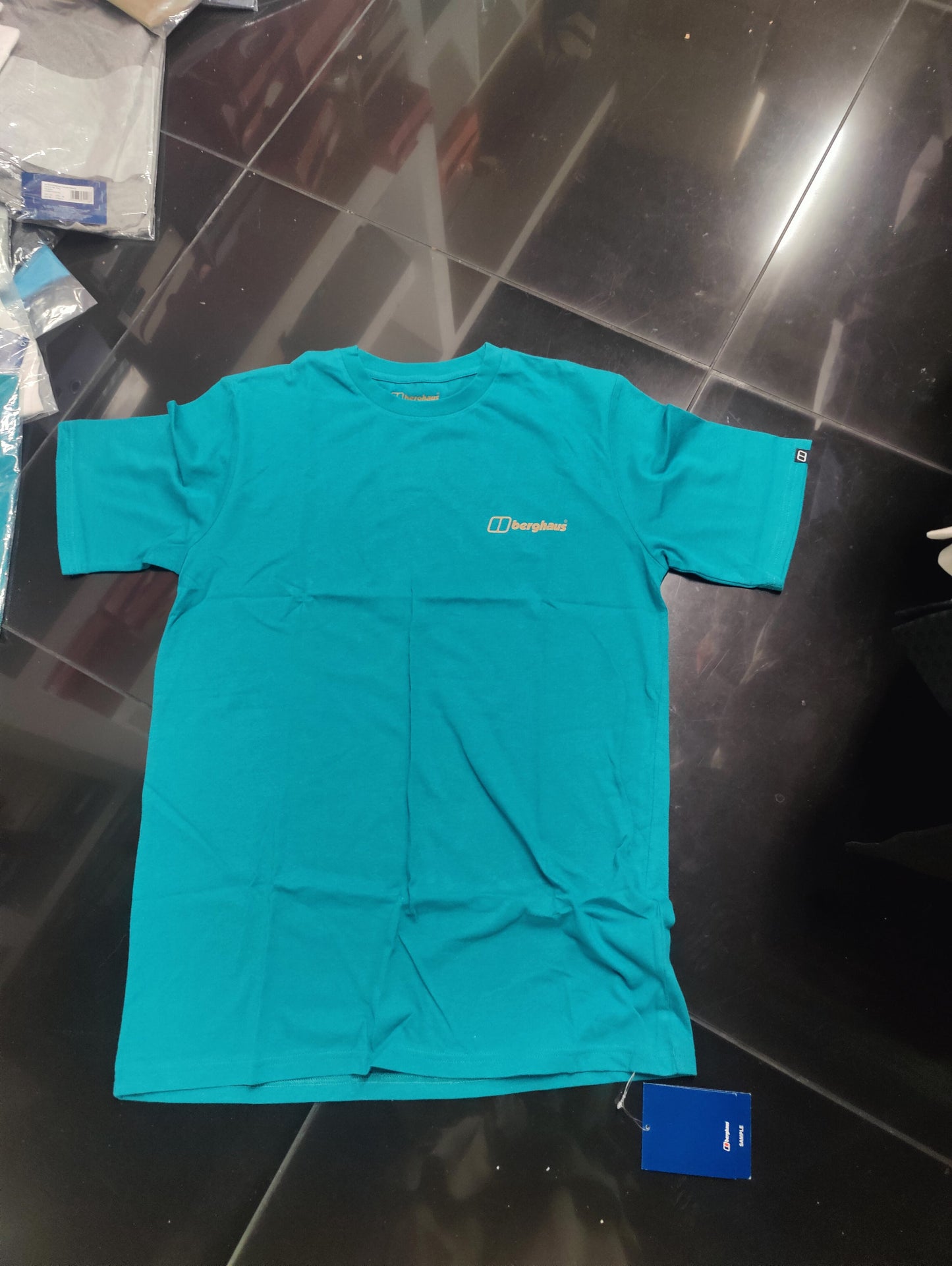 Berghaus mens Snowdon colour logo ss tee