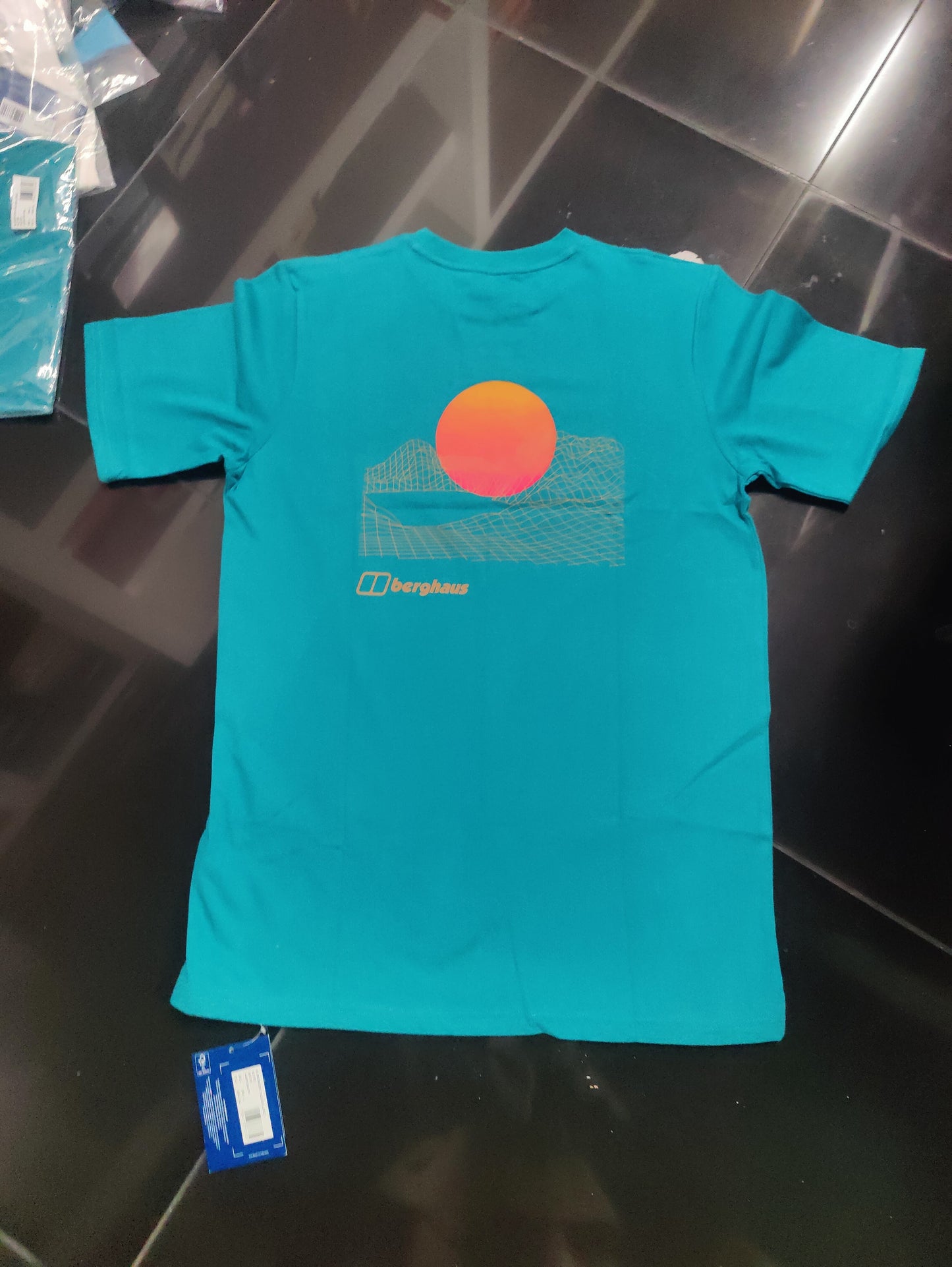 Berghaus mens Snowdon colour logo ss tee
