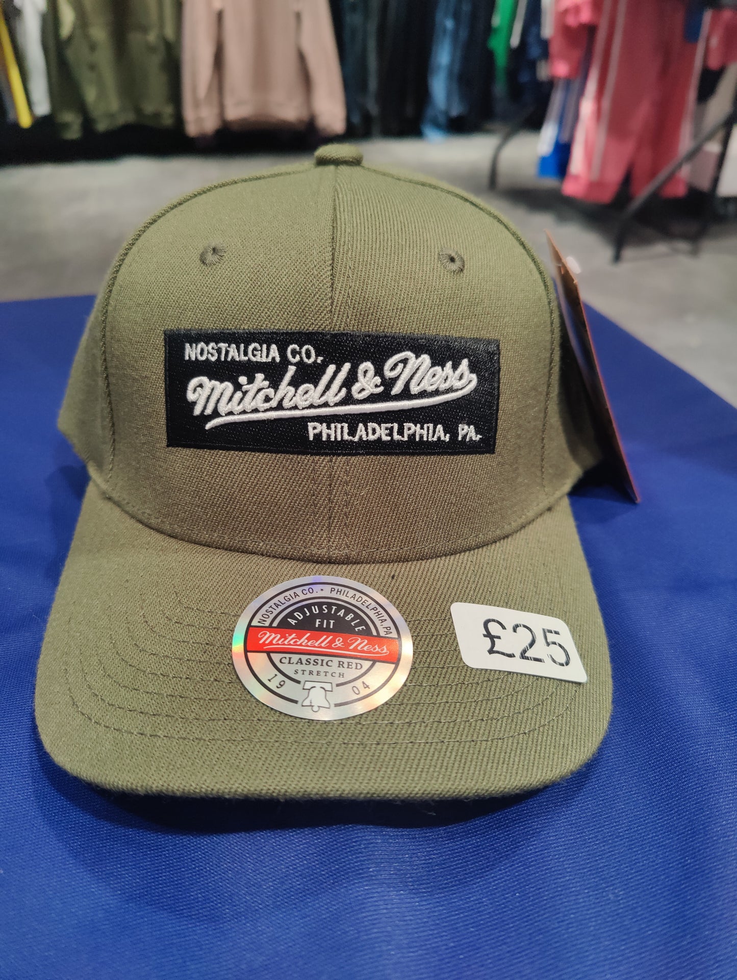 Mitchell And Ness Box Logo Cap
