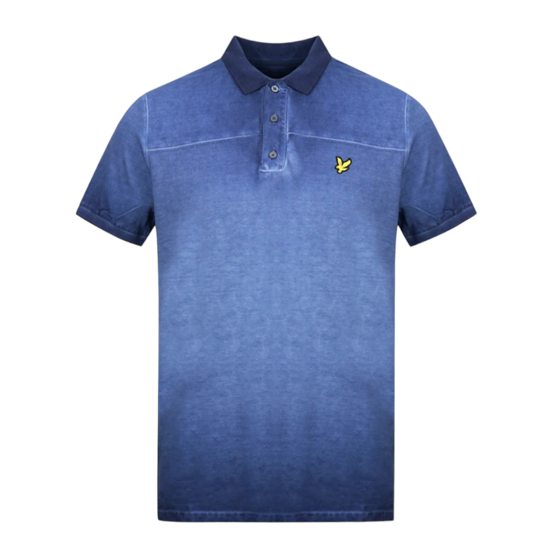 Lyle Scott Ink Wash Polo Shir
