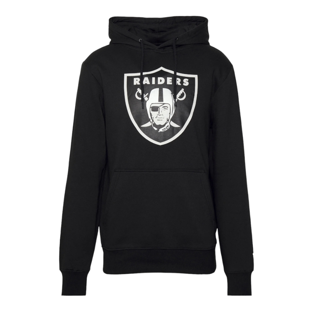 Raiders Fanatics Mid Essentials Primary Colour Logo Graphic Hoodie