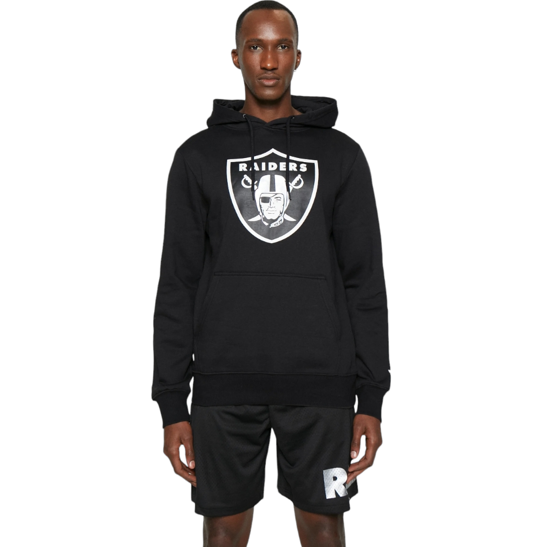 Raiders Fanatics Mid Essentials Primary Colour Logo Graphic Hoodie