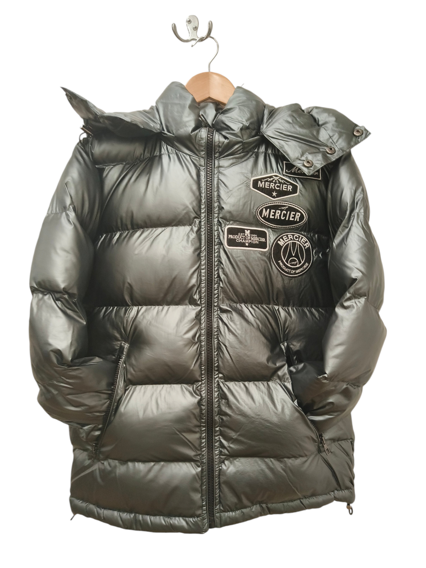 Mercier Monochrome OG Paris Badge MTLC Puffer Jacket