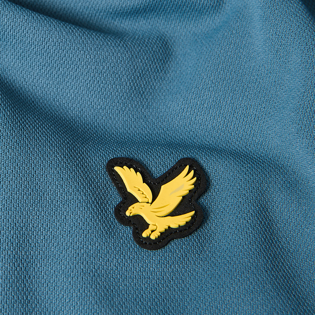 Lyle And Scott Tech Collar Logo Polo Shirt