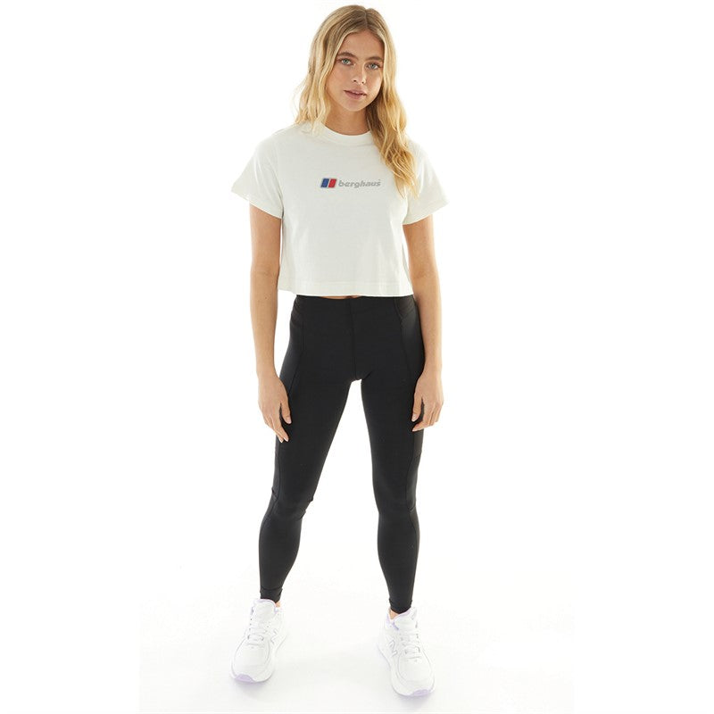 Berghaus
Womens Urban Logo Cropped T-Shirt Natural