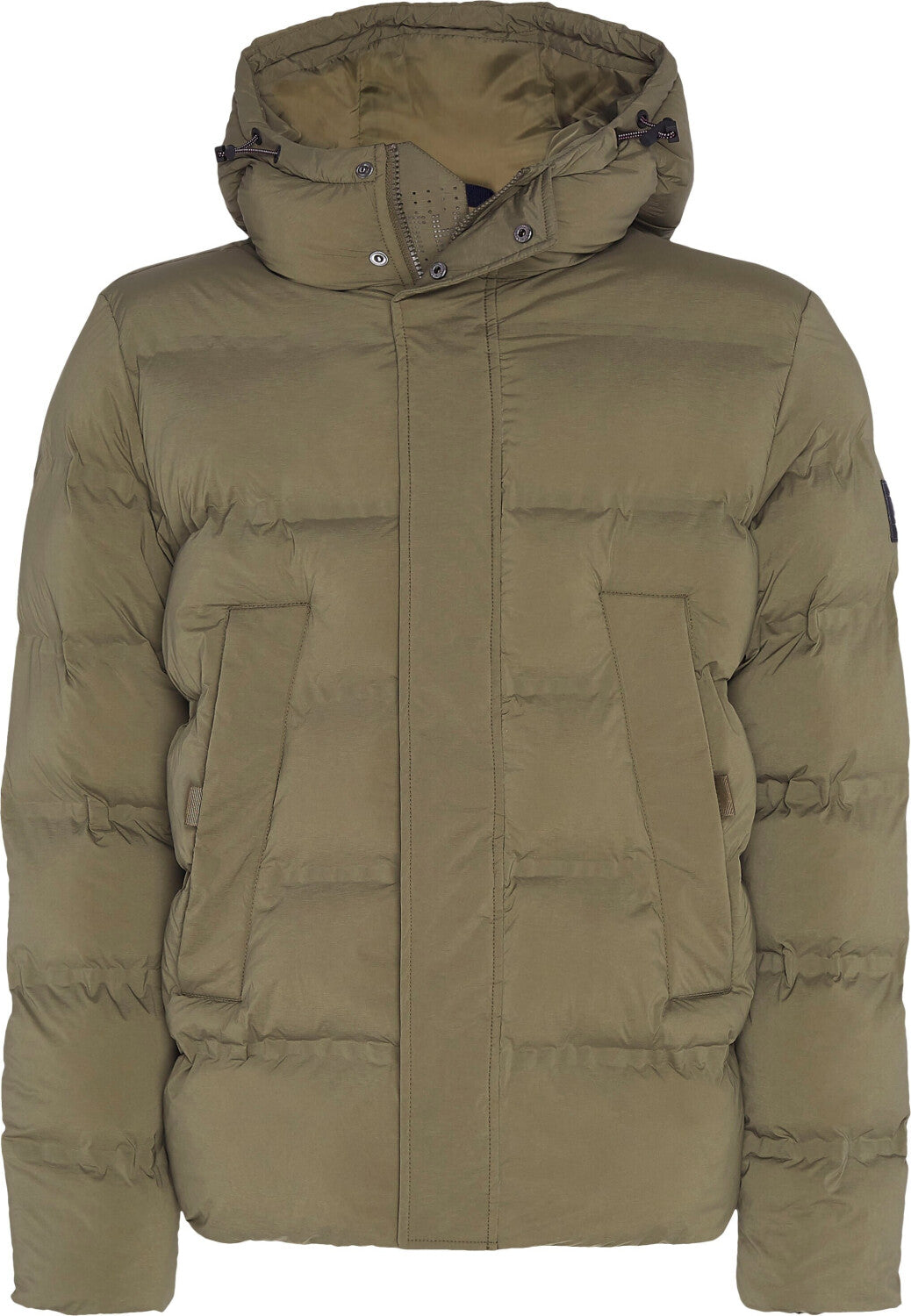 Tommy Hilfiger Padded Hooded Stretch Bomber Jacket