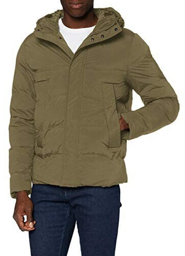 Tommy Hilfiger Padded Hooded Stretch Bomber Jacket