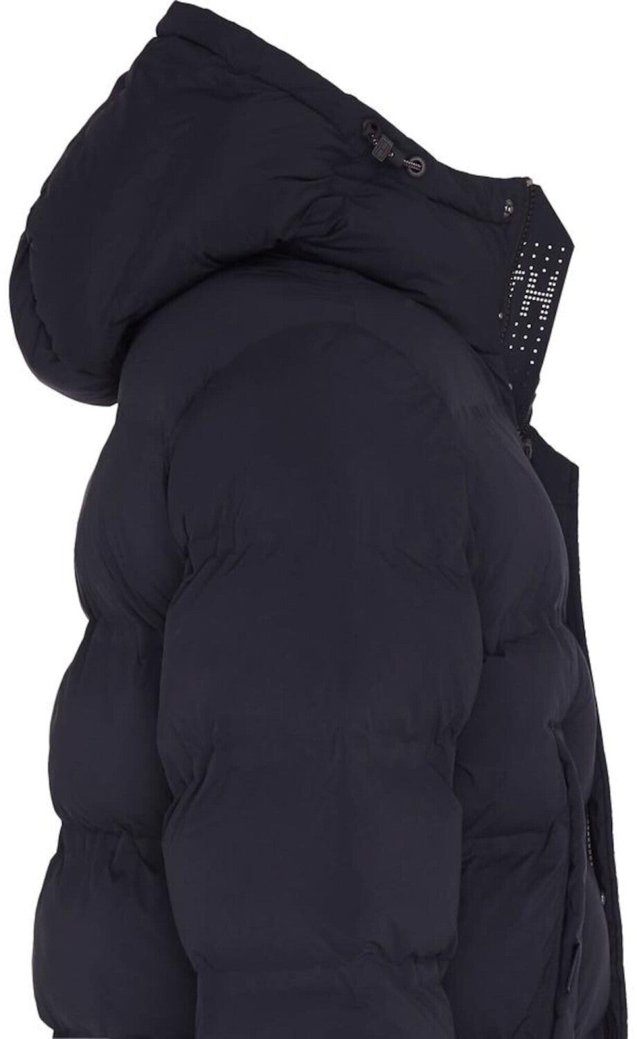 Tommy Hilfiger Padded Hooded Stretch Bomber Jacket