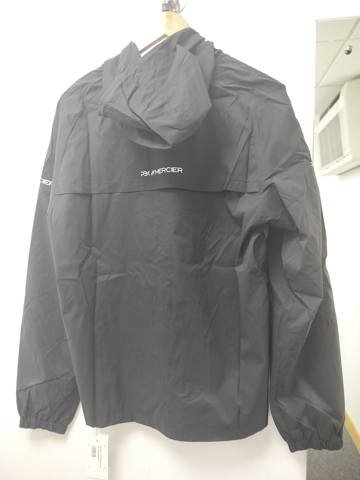 Mercier hooded windbreaker