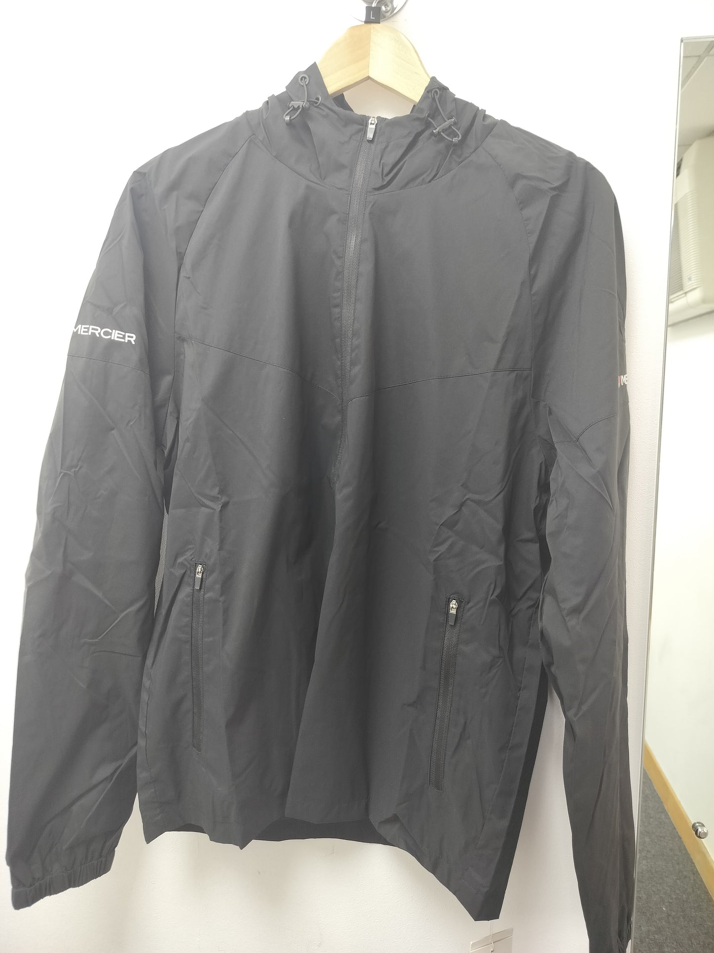 Mercier hooded windbreaker