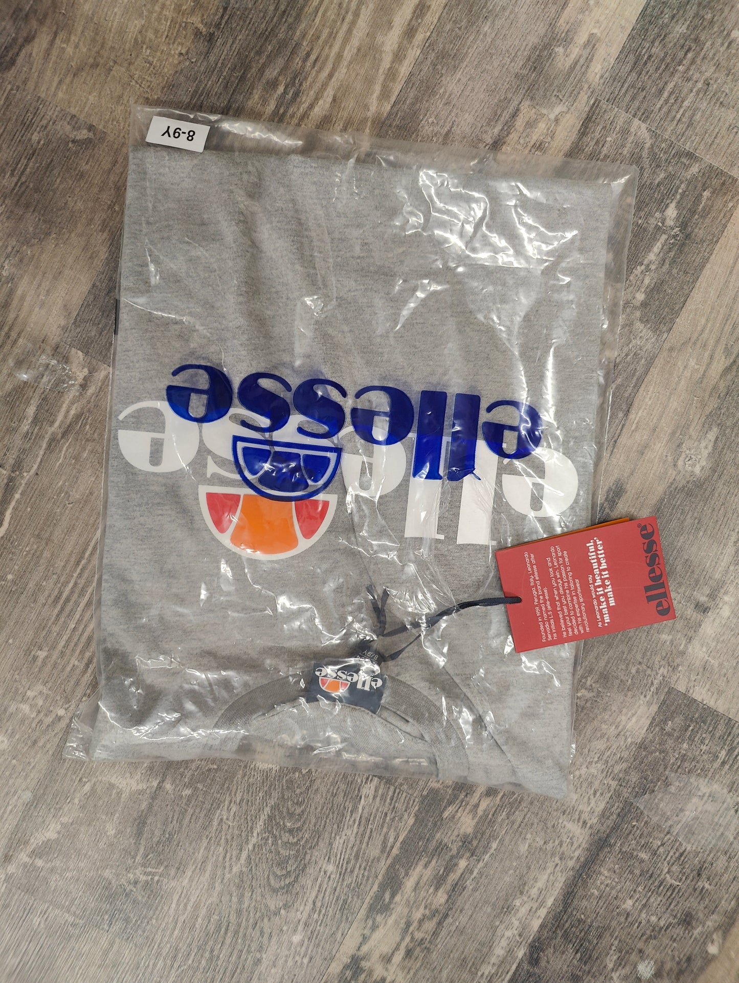 Ellesse kids tee grey