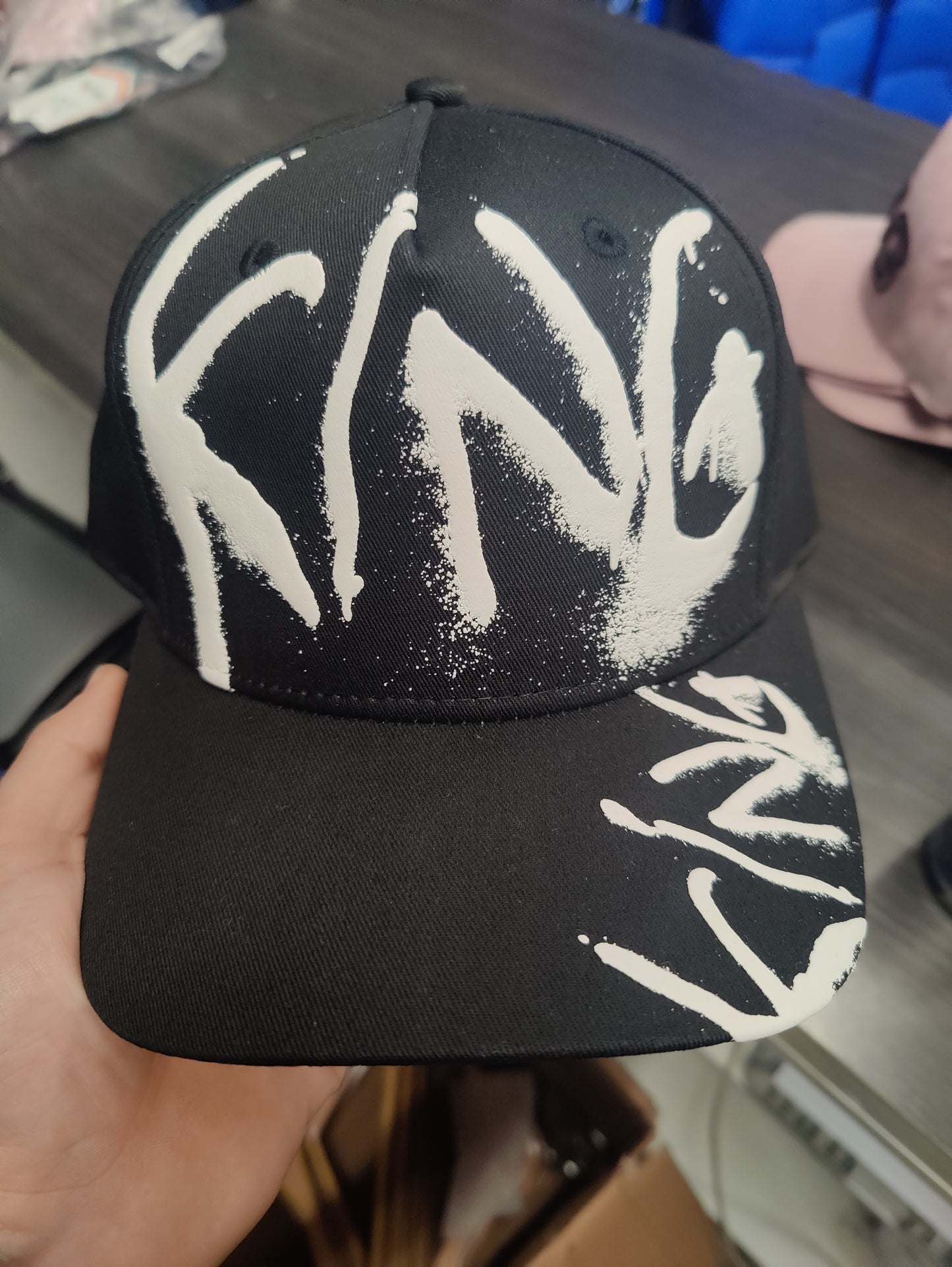 King deranged curved peak hat