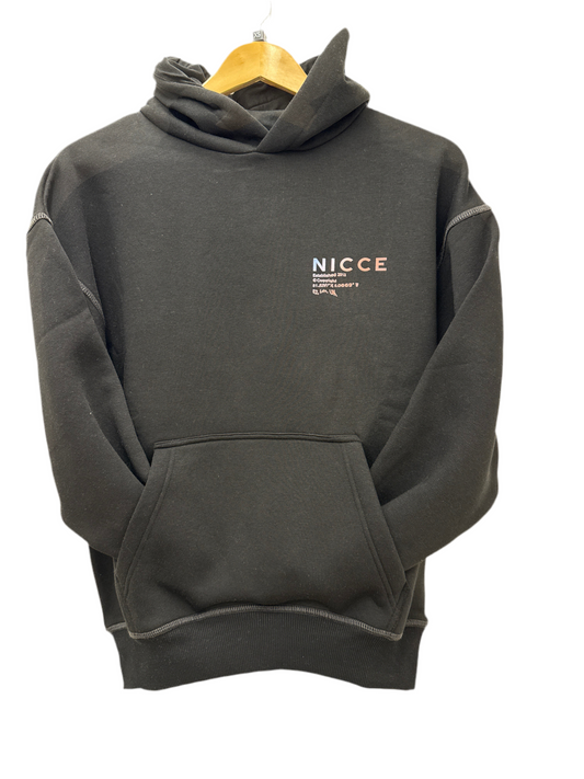 NICCE WARPED LOGO HOOD