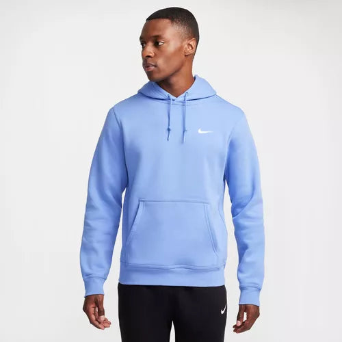 Nike Mens Club Hoodie Light Blue