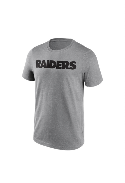 Raiders Fanatics NFL Oakland Raiders Mid Essential Wordmark Tee