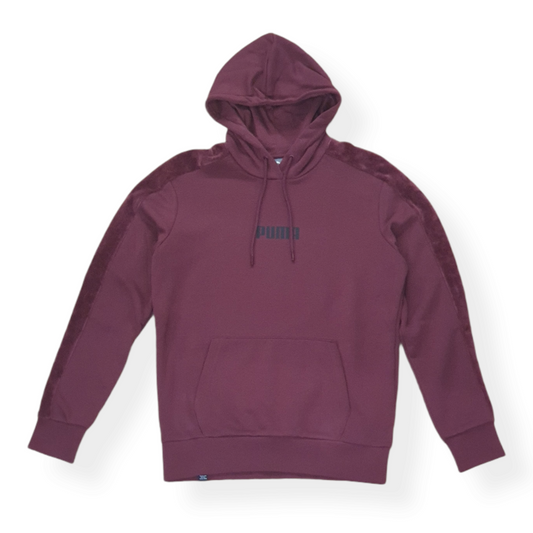 Puma Velvet Hoodie - Burgundy