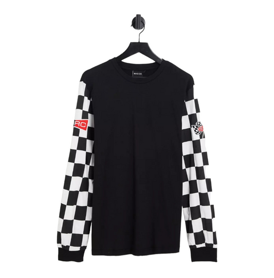 Nicce Racing Ls t-shirt -Black