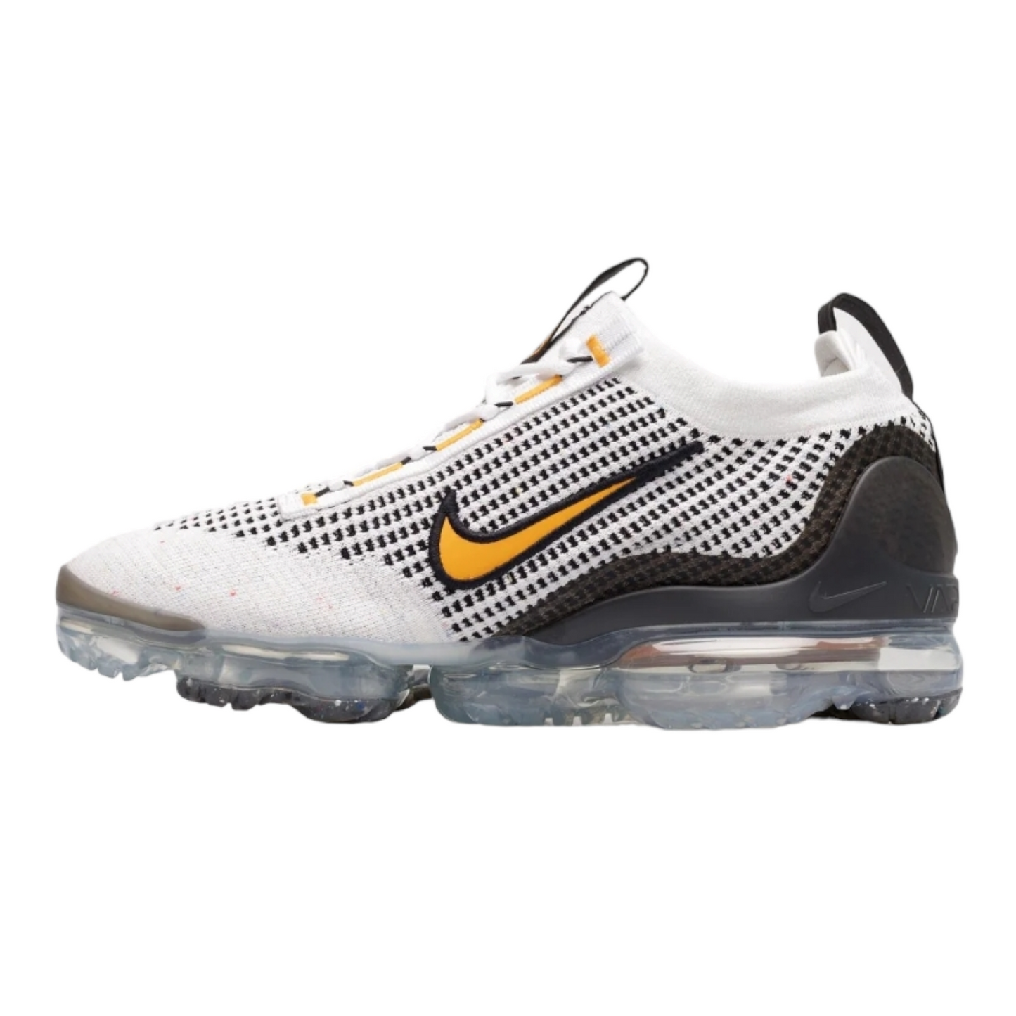 Nike Air VaporMax 2021 Flyknit White Black Kumquat