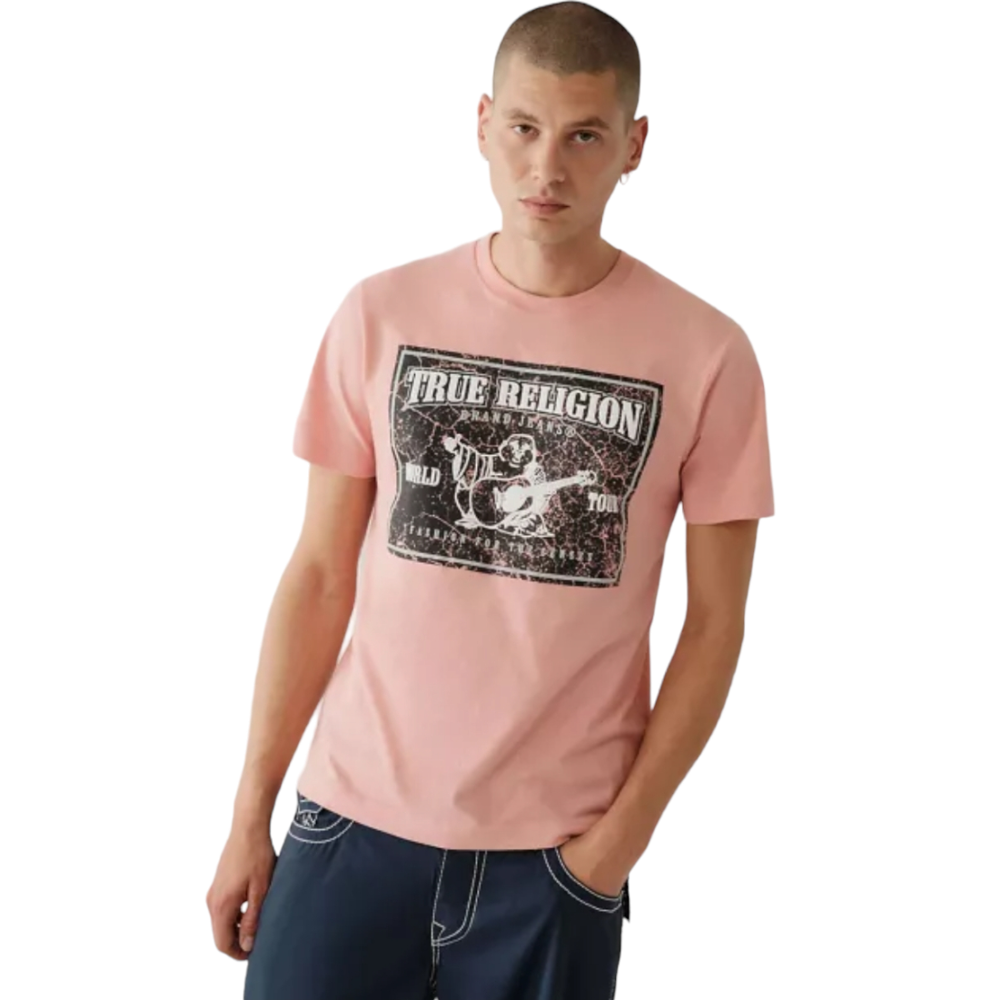 True Religion Vintage Box Logo T-shirt