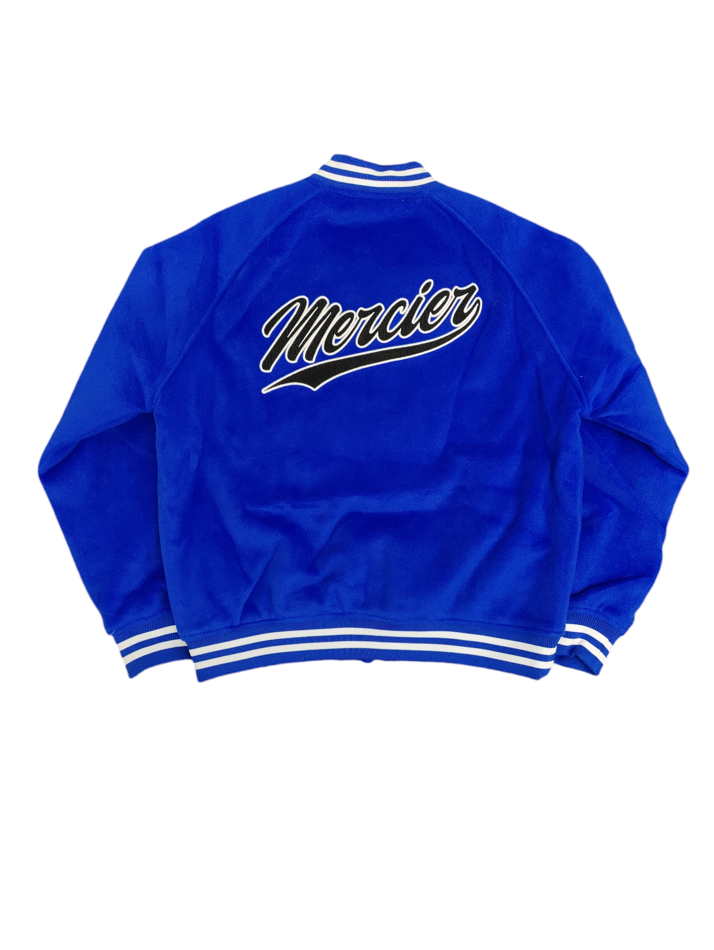 Mercier Varsity Jacket - Blue/White