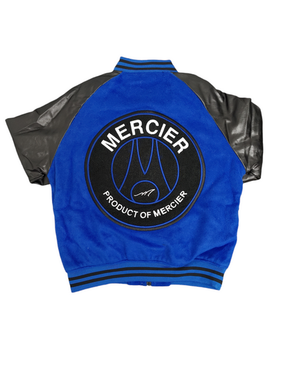 Mercier Varsity Jacket - Blue/Black