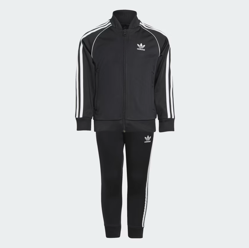 Adidas Kids SST Full Suit - Black