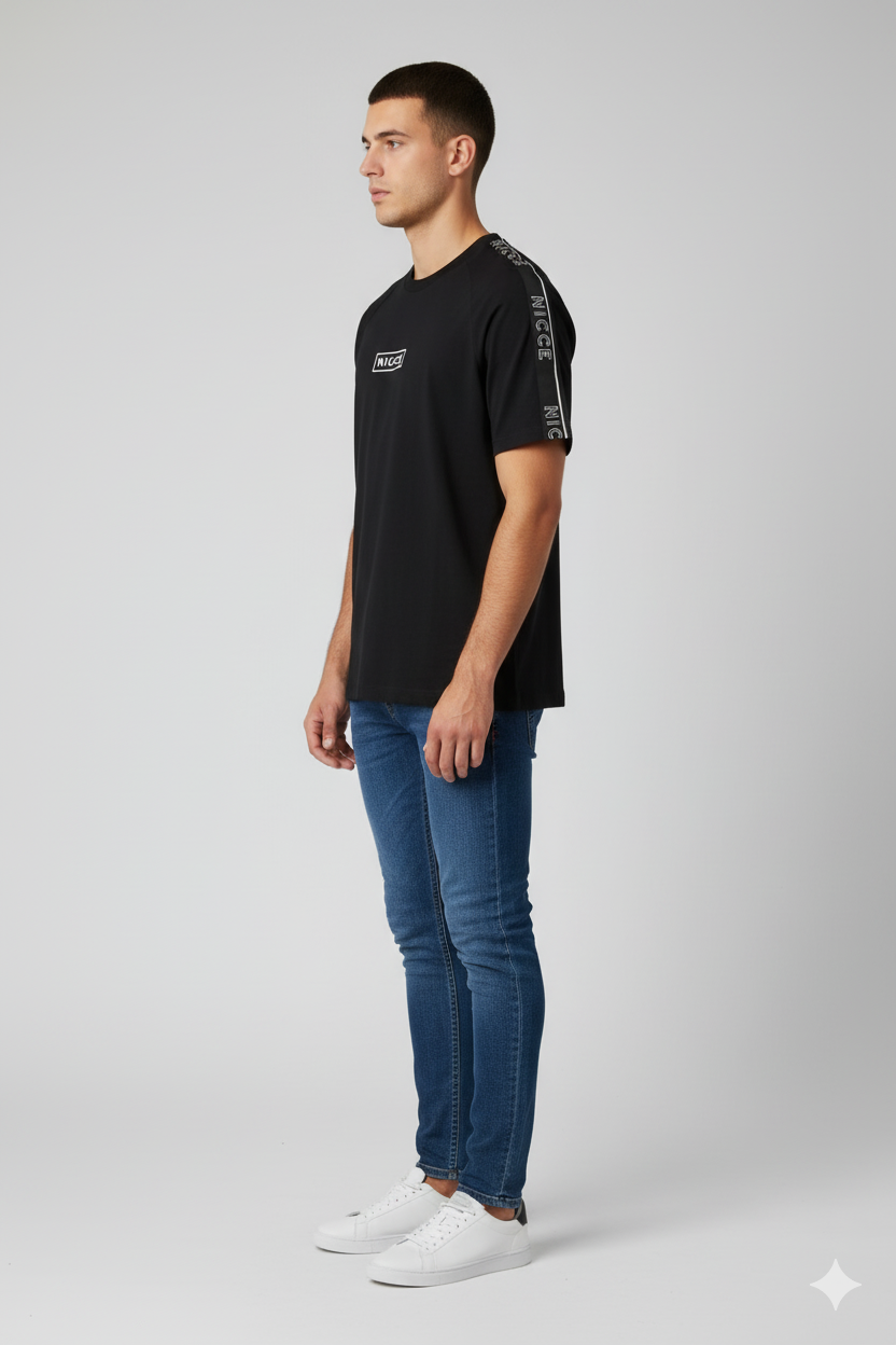 Nicce Link Tape T-shirt