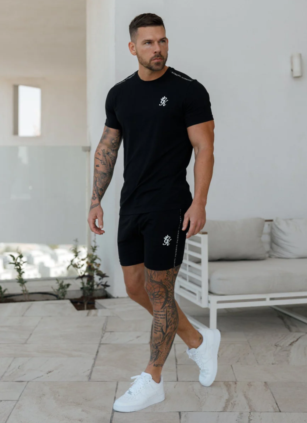 Gym King Taped Jersey Short