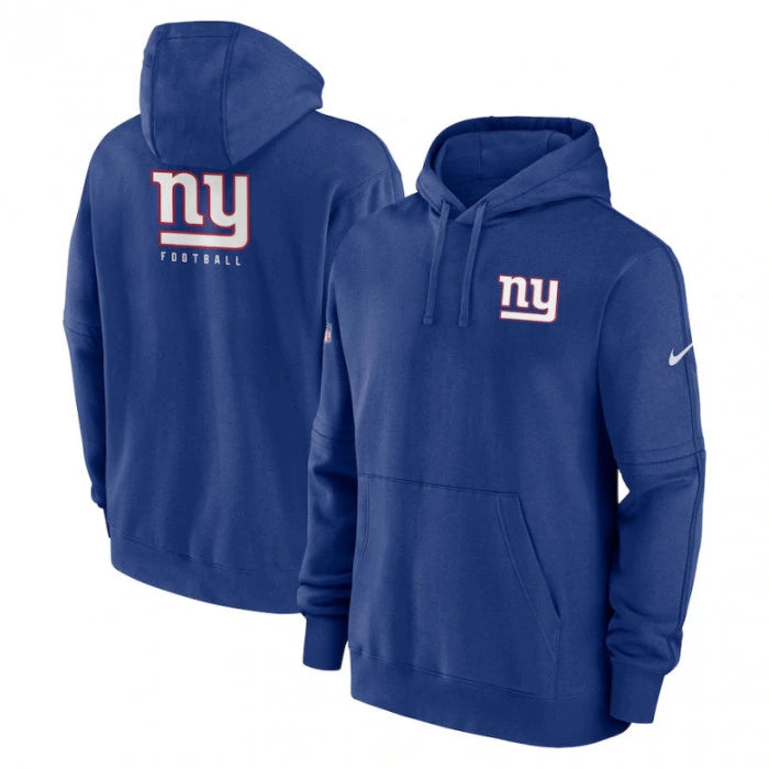 New York Giants Nike Club Sideline Fleece Pullover Hoodie