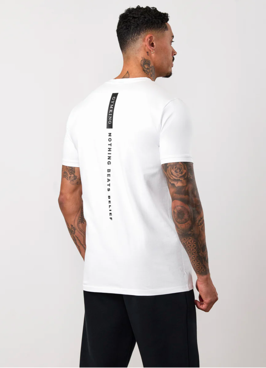 Gym King Nothing Beats Belief T-Shirt