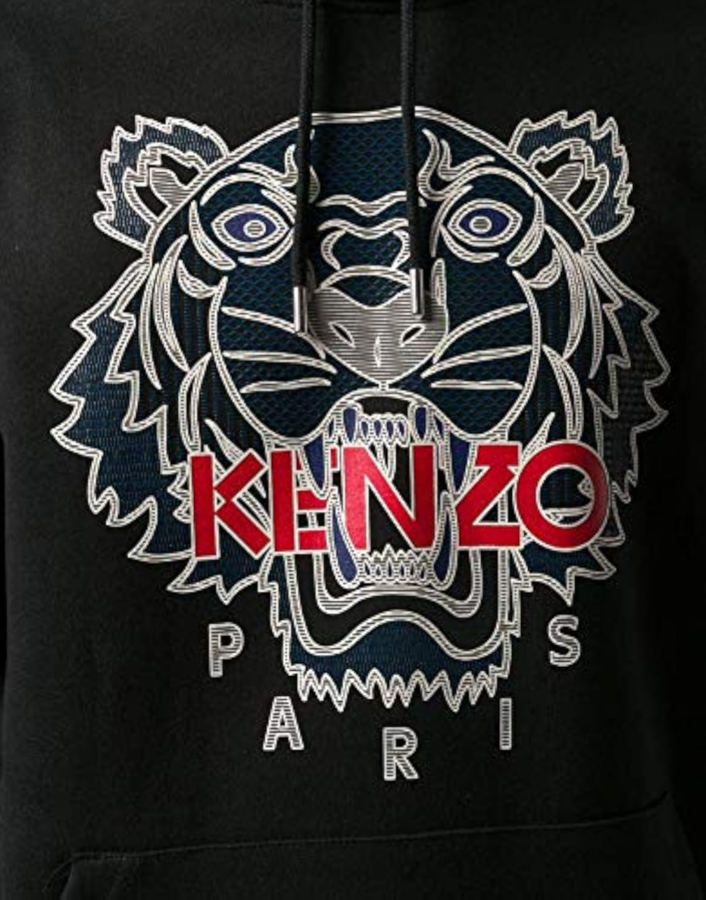 Kenzo Silicone Scuba Tiger Hoodie