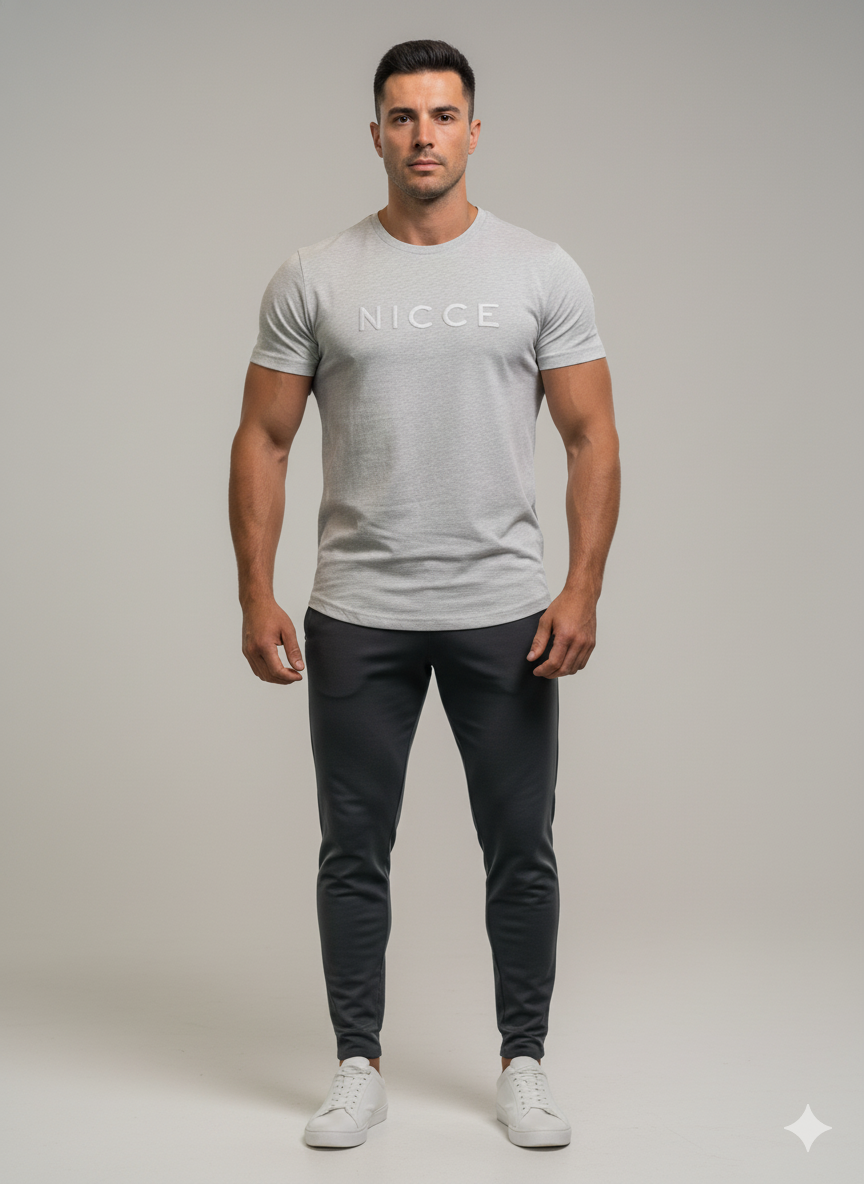 Nicce Mercury T-Shirt Oat Marl