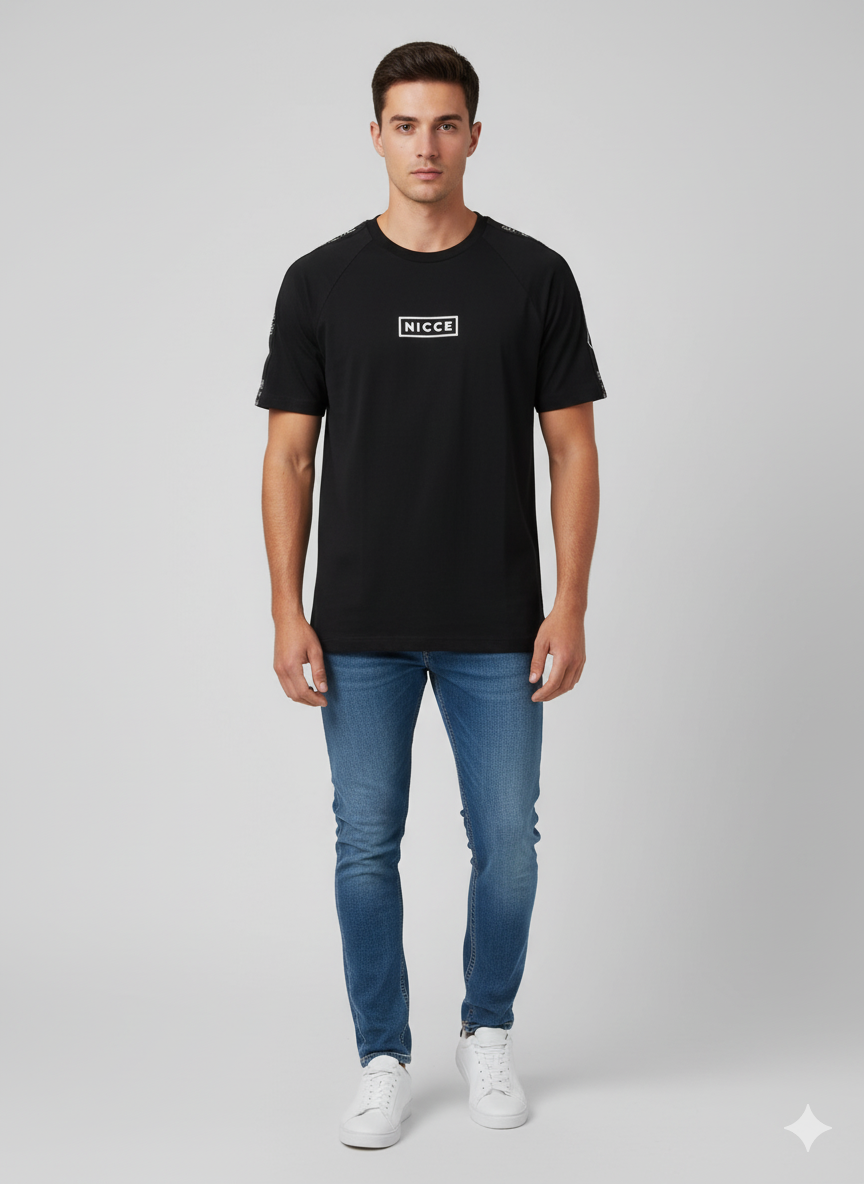 Nicce Link Tape T-shirt
