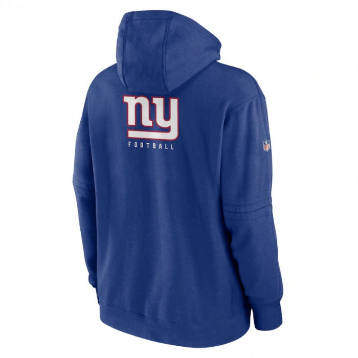New York Giants Nike Club Sideline Fleece Pullover Hoodie