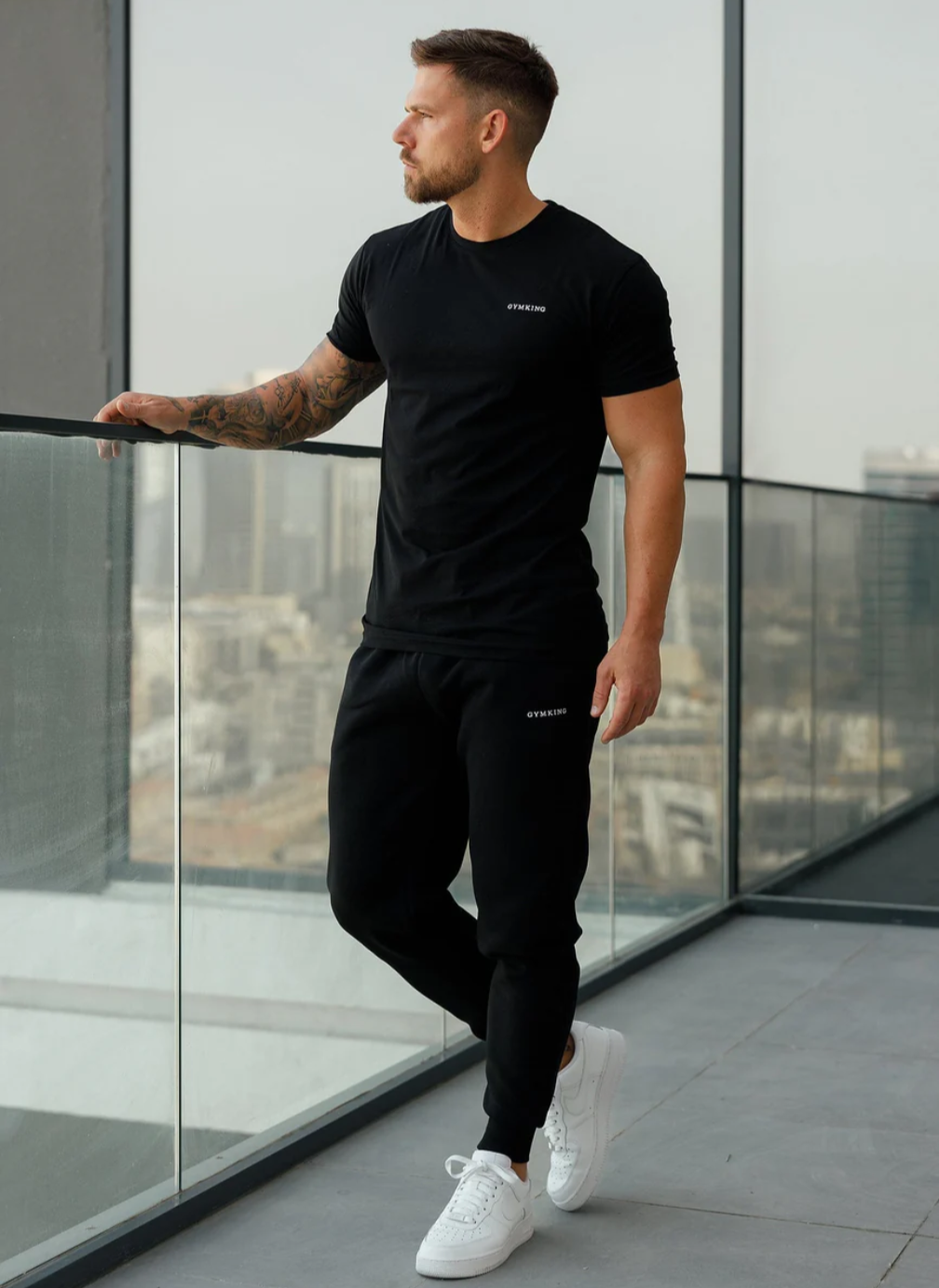 Gym King Fundamental Linear T-Shirt