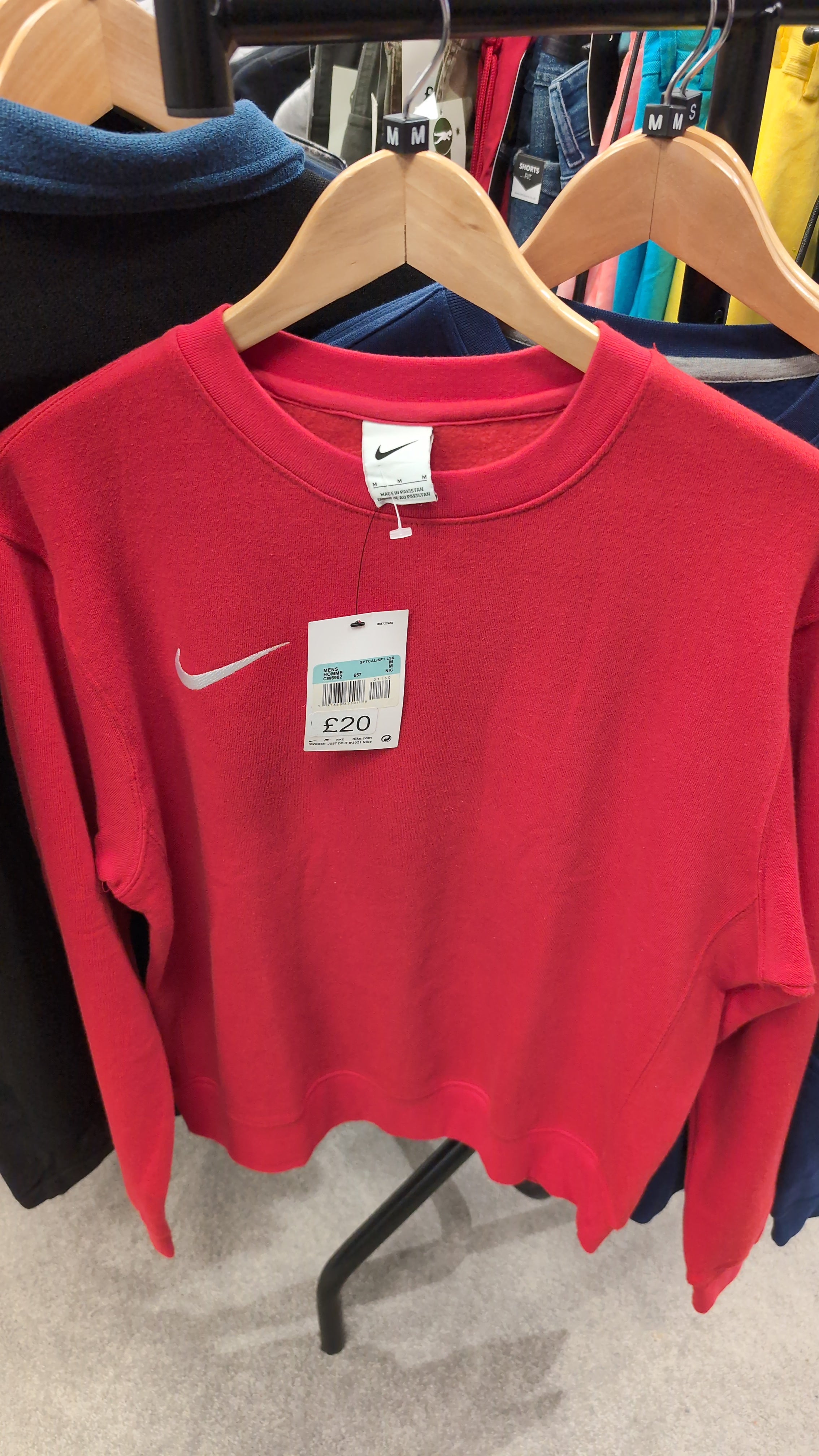 Nike Mens Club Crew Sweatshirt