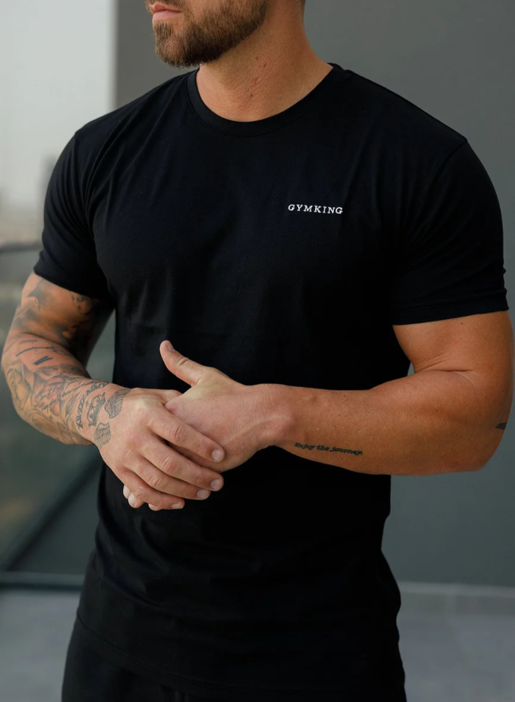 Gym King Fundamental Linear T-Shirt