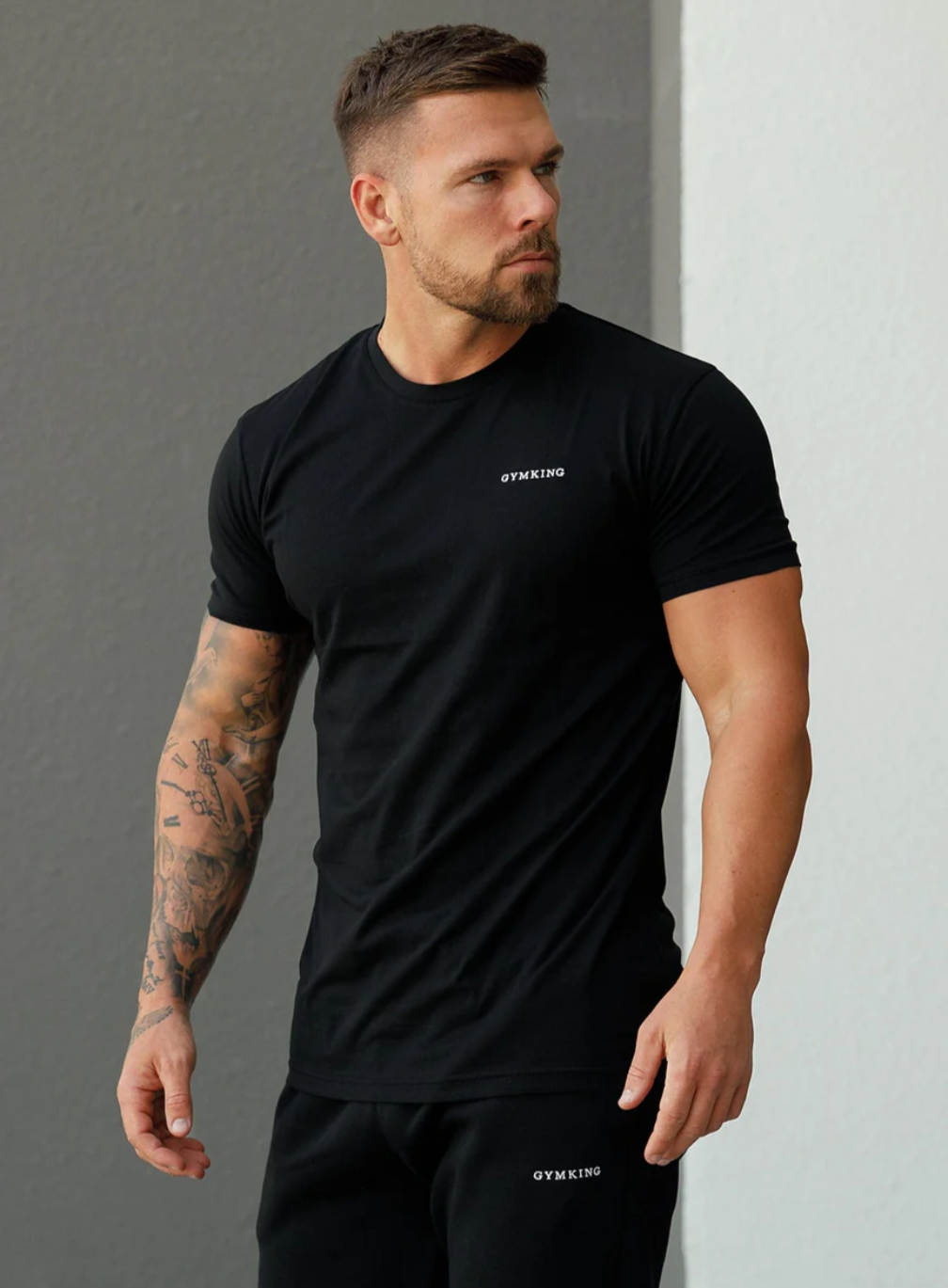 Gym King Fundamental Linear T-Shirt