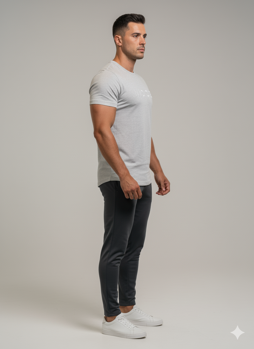 Nicce Mercury T-Shirt Oat Marl