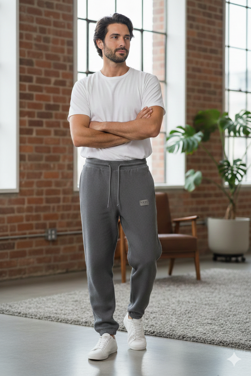 Nicce Kira Waffle Jogger