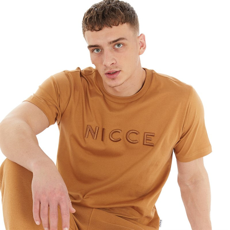 Nicce Mercury T-Shirt Taffy Brown