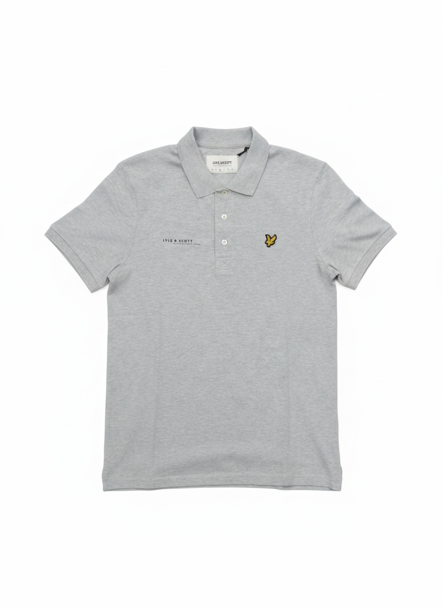 Lyle & Scott Co-ordinate Print Plain Polo Shirt