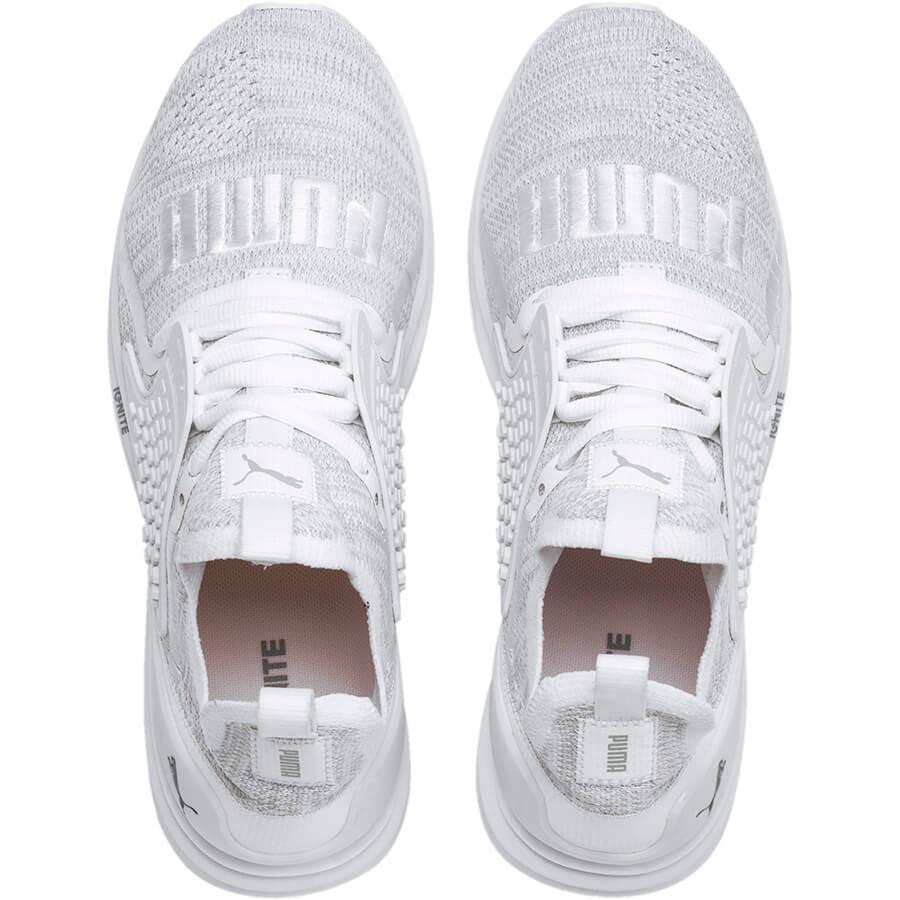 Puma ignite limitless hot sale knit white